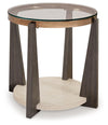 Frazwa - Round End Table - Multi