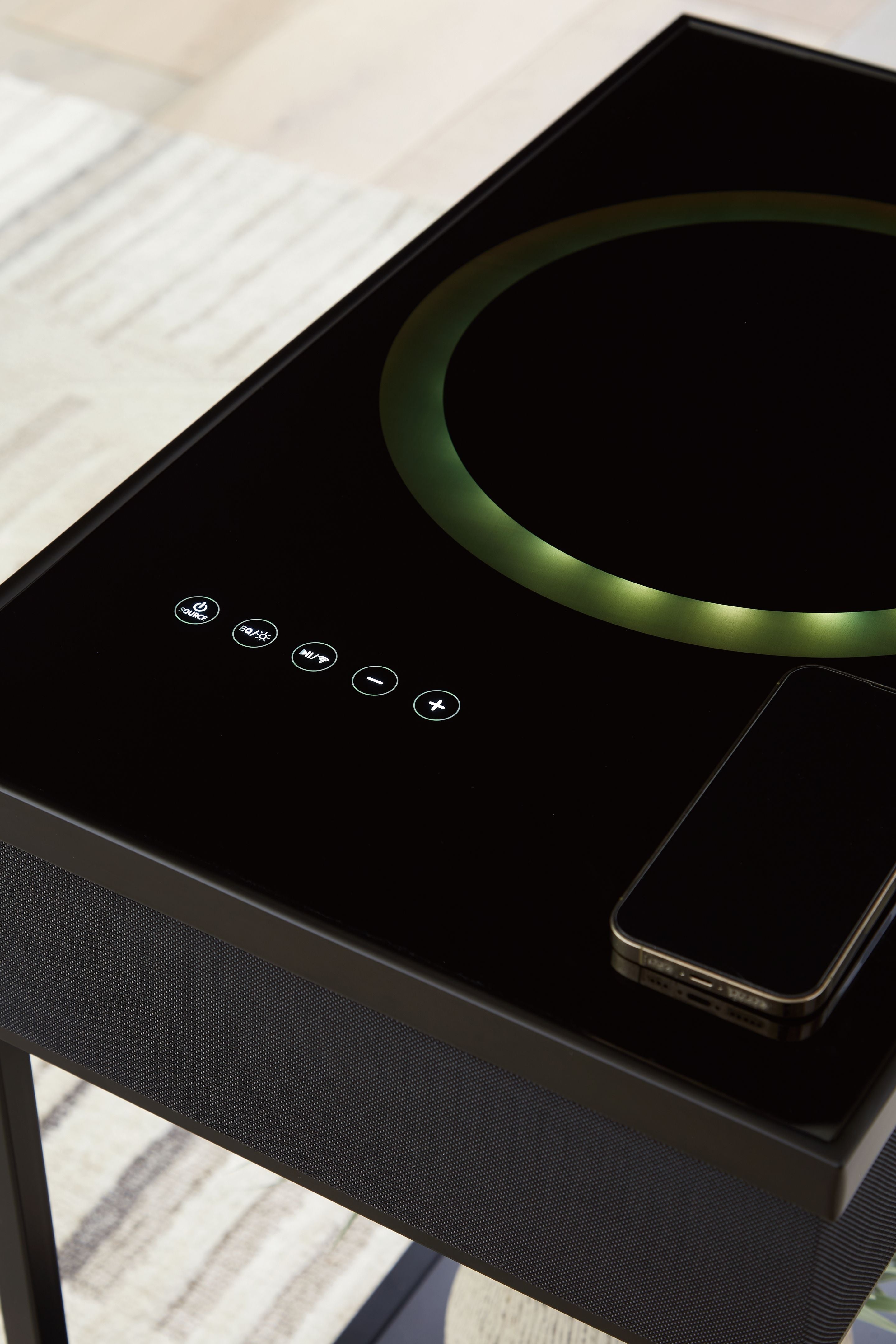 Gemmet - Accent Table - Black