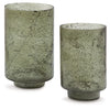Clarkton - Candle Holder Set (Set of 2) - Green
