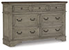 Lodenbay - Dresser - Antique Gray