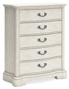 Arlendyne - Five Drawer Chest - Antique White