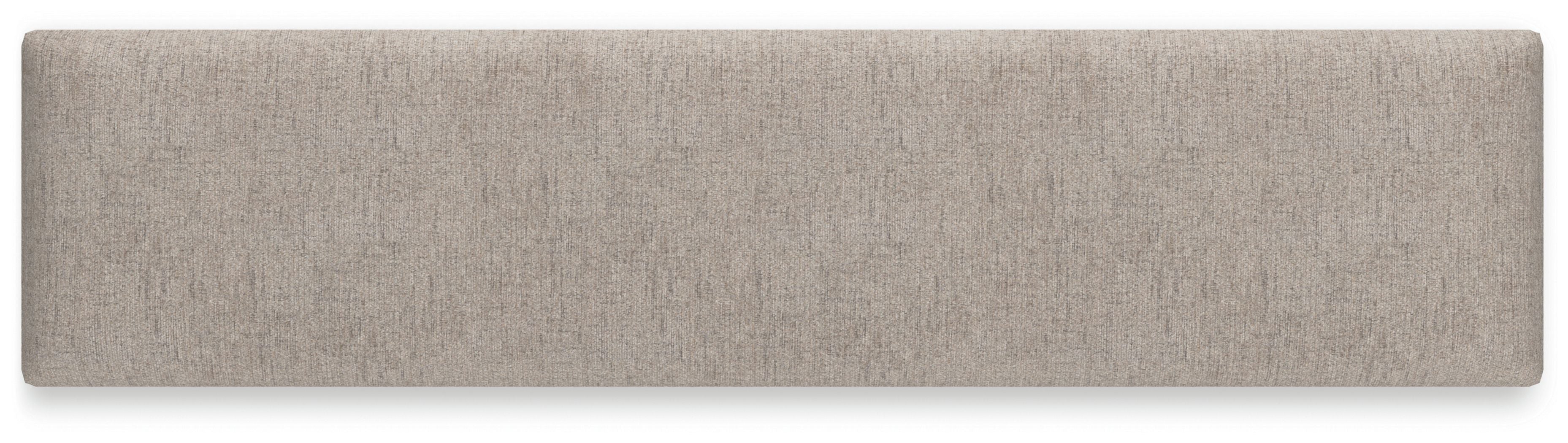 Havonplane - XL Counter Height Upholstered Dining Bench - Brown