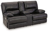 Mountainous - Power Reclining Loveseat With Console /Adj Headrest - Eclipse