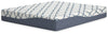 12 Inch Chime Elite 2.0 - California King Mattress - White / Blue