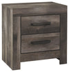 Wynnlow - Two Drawer Night Stand - Gray