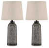 Lanson - Metal Table Lamp (Set of 2) - Antique Bronze Finish
