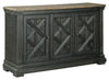 Tyler Creek - Dining Room Server - Black / Gray