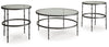 Kellyco - Occasional Table Set (Set of 3) - Gunmetal