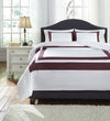 Daruka - Plum - Queen Duvet Cover Set