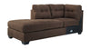 Maier - Walnut - LAF Corner Chaise