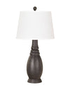 Sydna - Antique Black - Poly Table Lamp (2/CN)